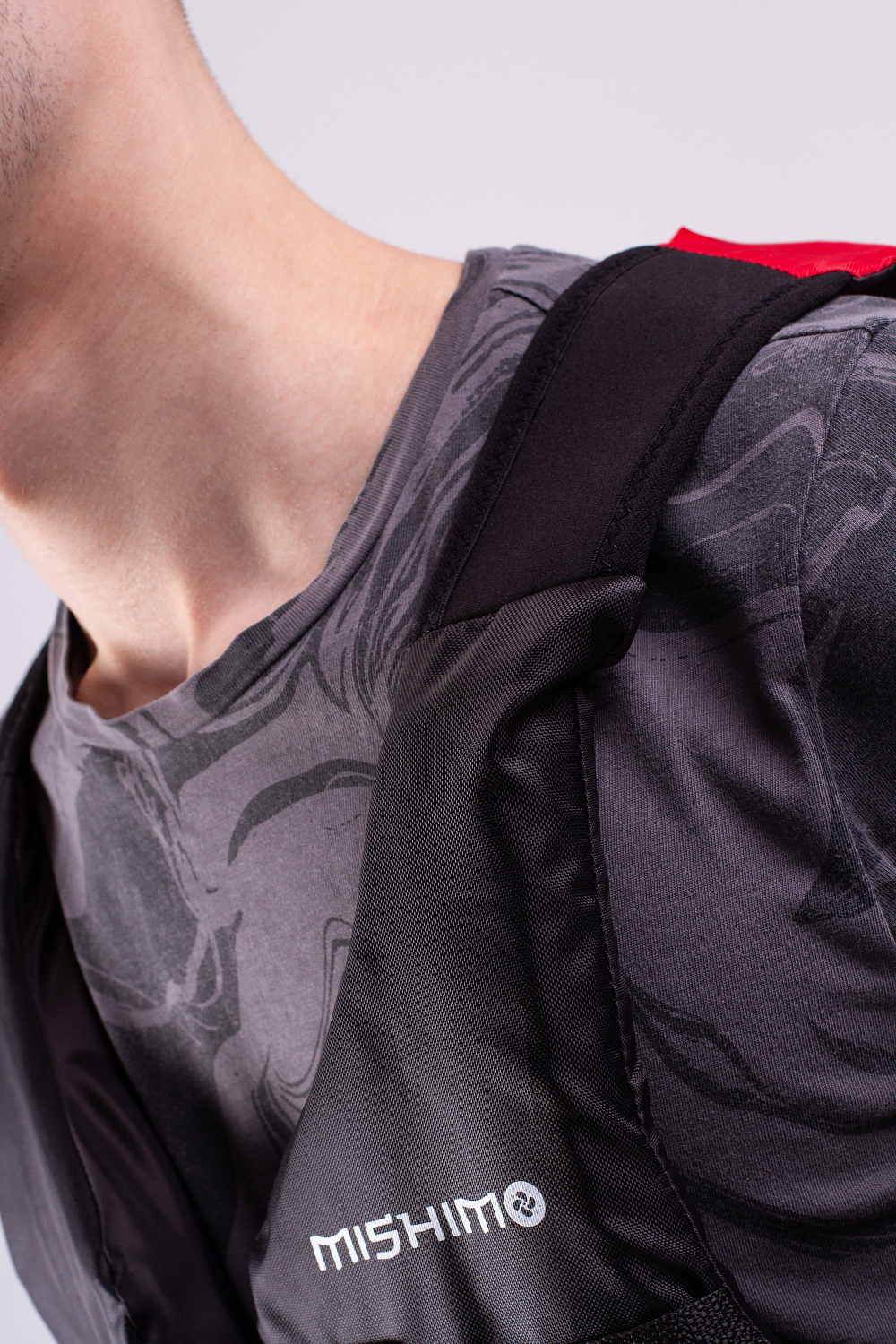 Жилет спасательный MISHIMO PRO Премиум качества Черно-красный в Иваново